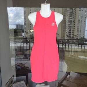 Puma Women's Athletic Pink Mini Dress